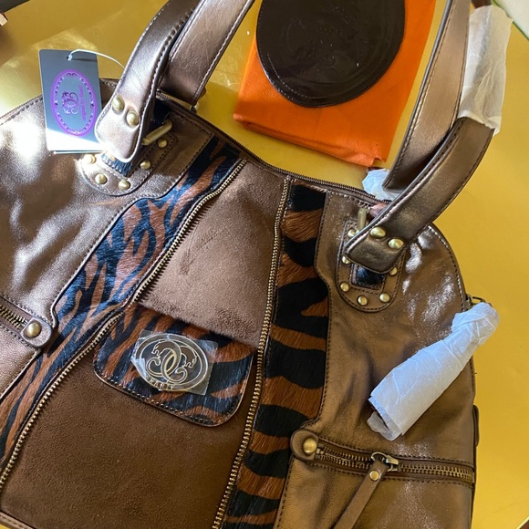 Sharif large purse set with orange storage bag - Picture 2 of 11